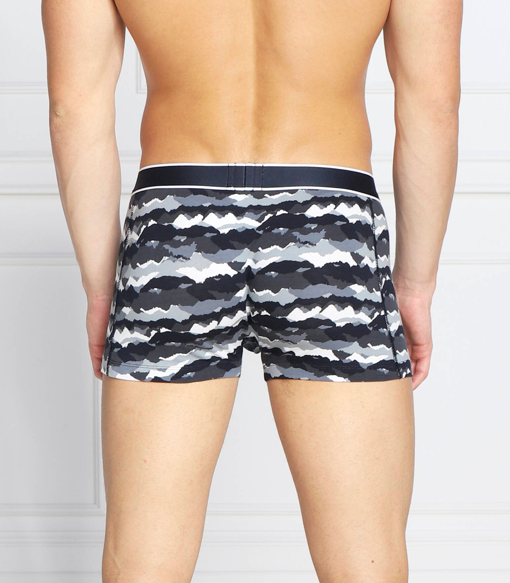 трусики-боксеры trunk 24 print BOSS BLACK - серый(50479053)