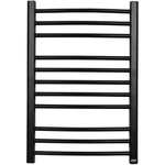 Полотенцесушитель GROIS Todor GR-014 500х800 П11 (3+5+3) RAL9005 черный матовый, (1 шт)