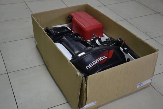 2х-тактный лодочный мотор TOHATSU M15 S Б/У