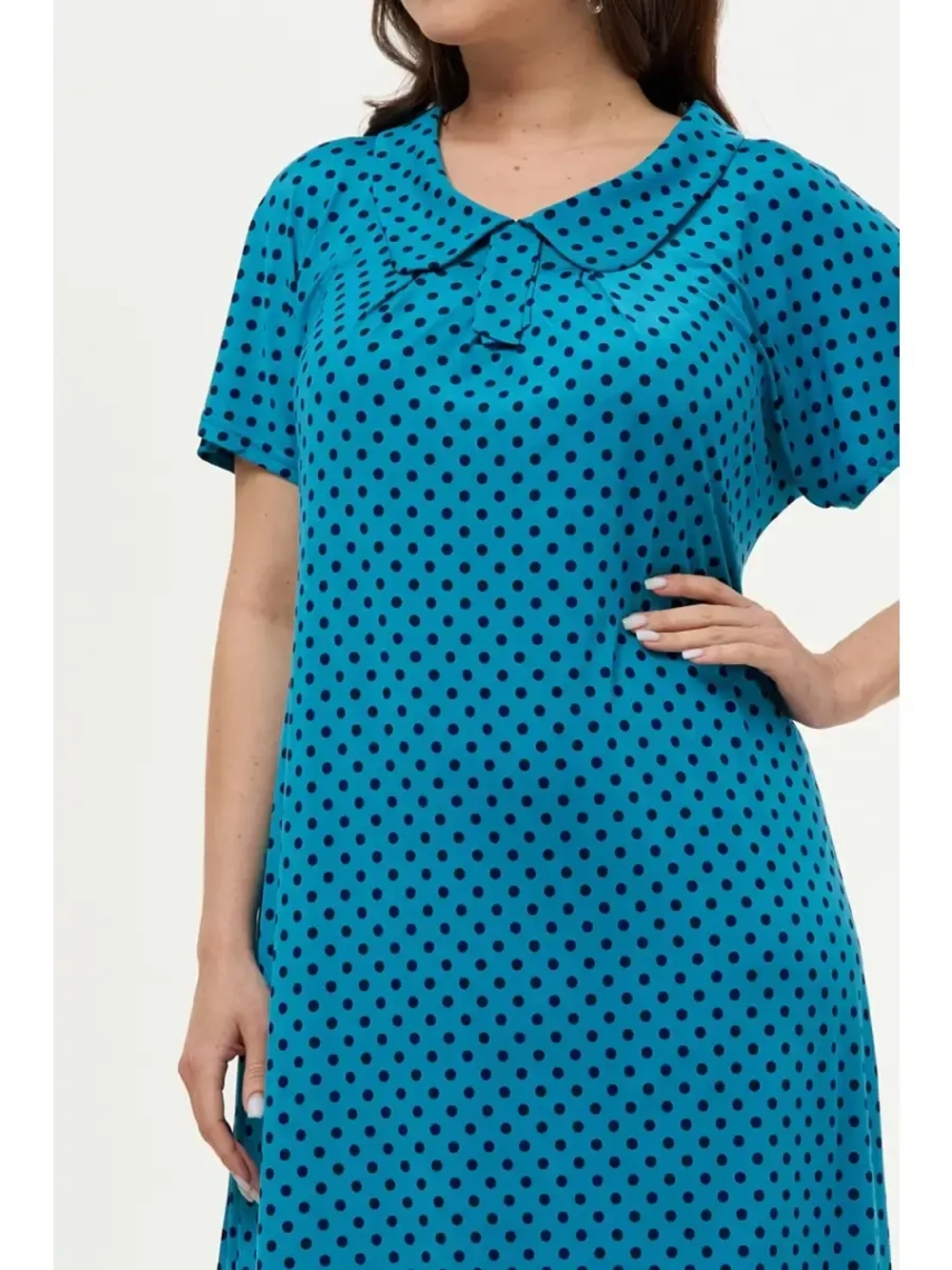 Платье в горошек