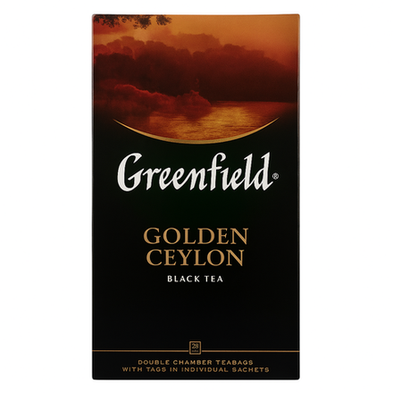 Чай черный Greenfield Golden Ceylon 25 пакетиков