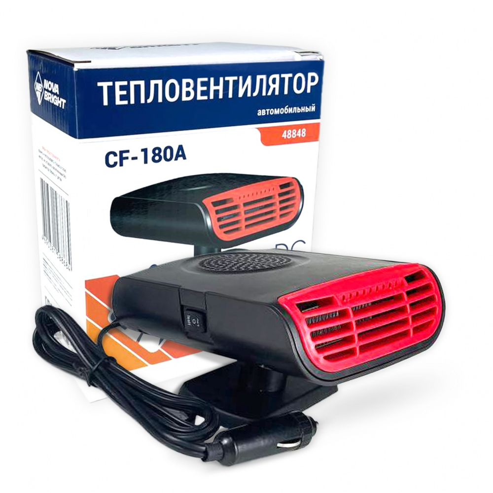 Тепловентилятор салона от прикуривателя Nova Brigt 12в 48848 керамика