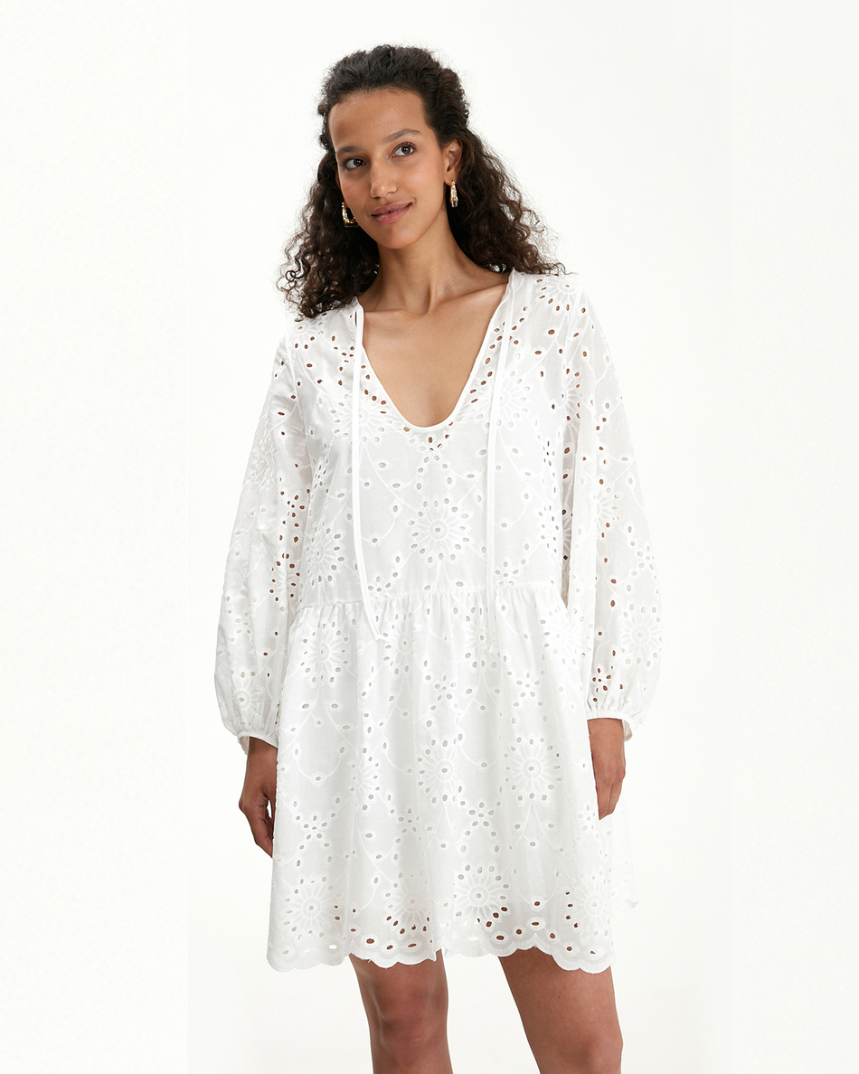 Свободное платье из итальянского шитья