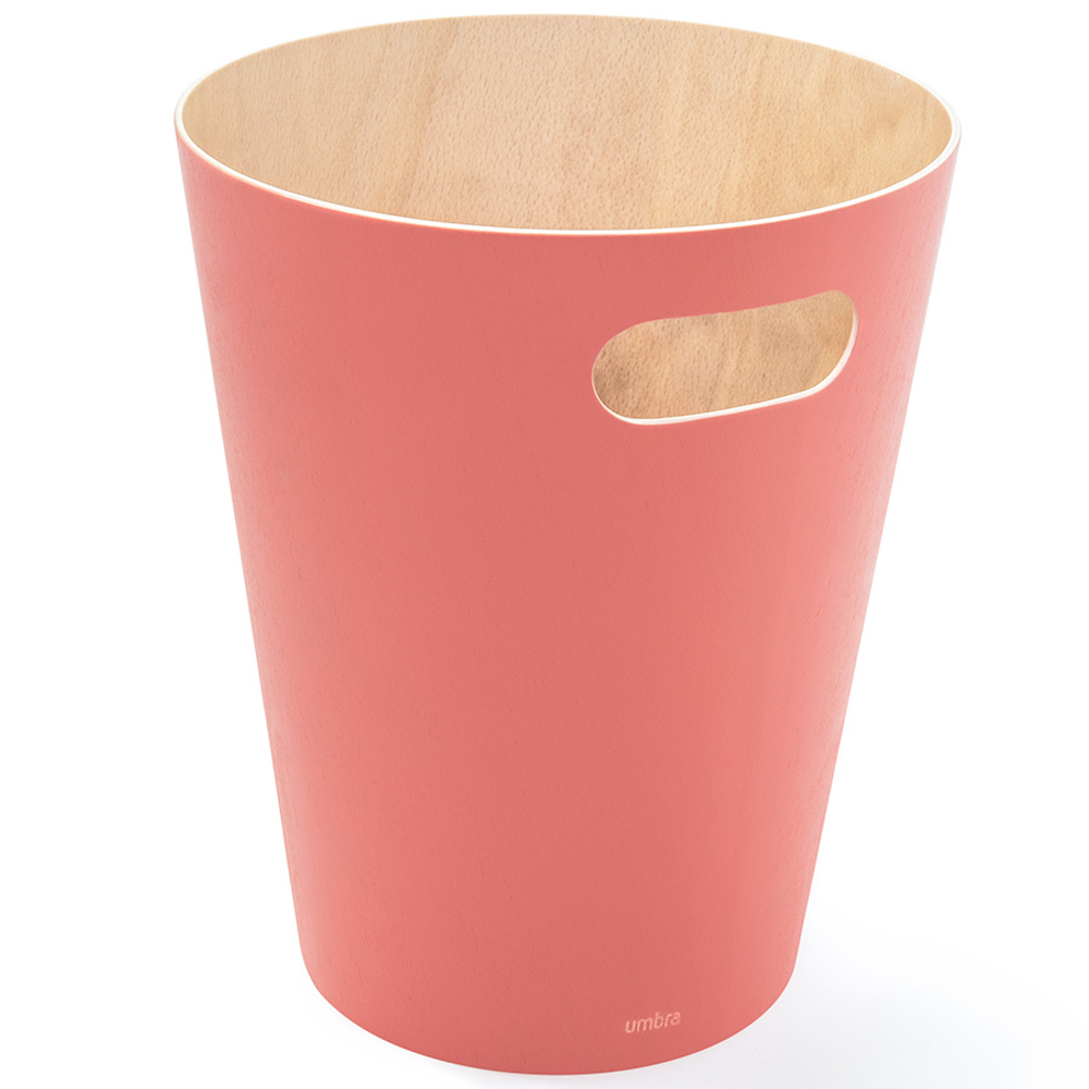 Корзина для мусора woodrow, 7,5 л, коралловая
