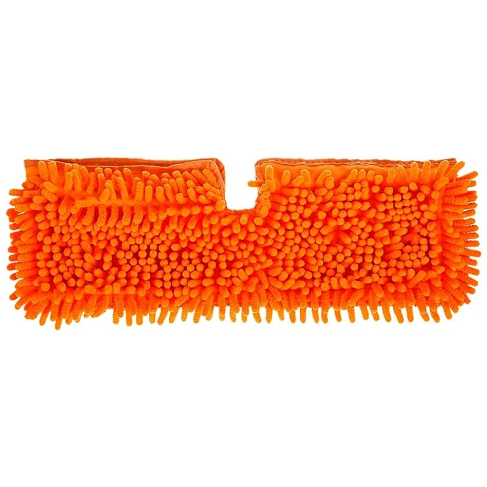 Запаска для швабры OfficeClean Professional двусторонняя, 40х10см, микрофибра, ворс 2см, оранжевая