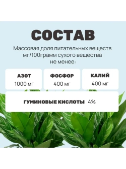 Органический грунт для спатифиллума 5 л