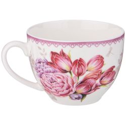 ЧАЙНЫЙ НАБОР LEFARD ТЮЛЬПАНЫ НА 6 П6Р. 12 ПР. 280 МЛ