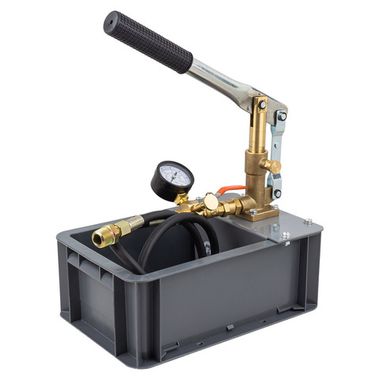 Насос ручной проверочный с манометром FORCEKRAFT FK-HS-HP05