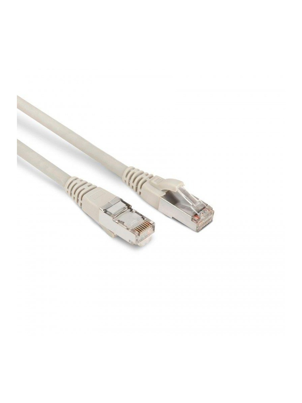 Патч-корд PC-LPM-STP-RJ45-RJ45-C6-10M-LSZH-GY F/UTP экран. кат.6 LSZH 10м сер. Hyperline 42409