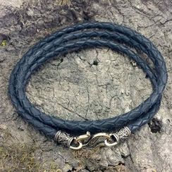 Гайтан кожаный 3 мм с замком