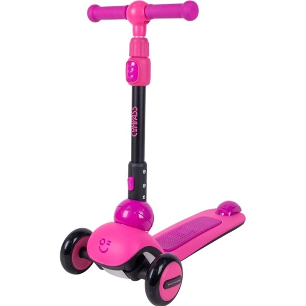 Самокат 3-х колесный TECH TEAM Compass pink/purple