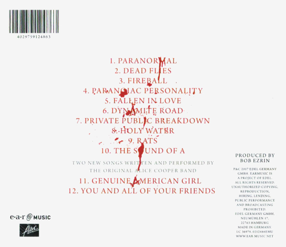 Alice Cooper / Paranormal (CD)