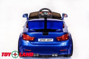 Детский электромобиль Toyland BMW 3 синий