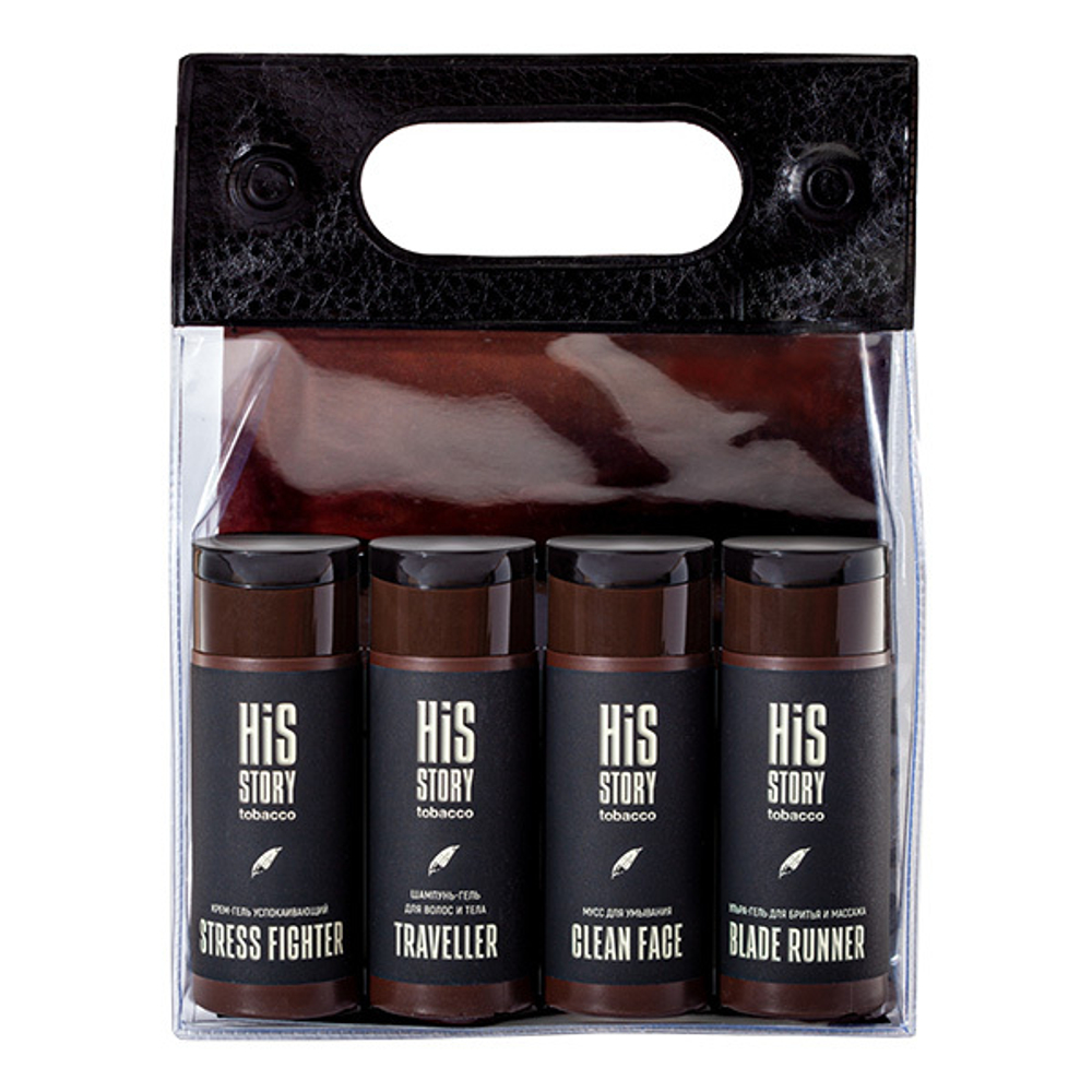 Набор Premium His Story Travel & Fitness Set 4x50мл