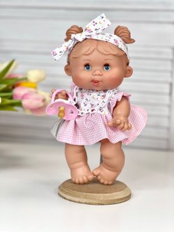 Пупс Nines 26см PEPOTE с закрыв.глазками (N814K1)