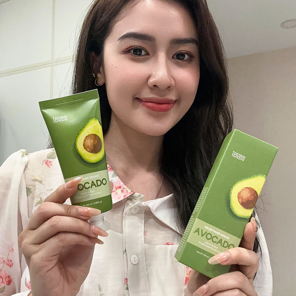 Крем для рук с экстрактом авокадо TENZERO Relief Hand Cream Avocado (100мл)