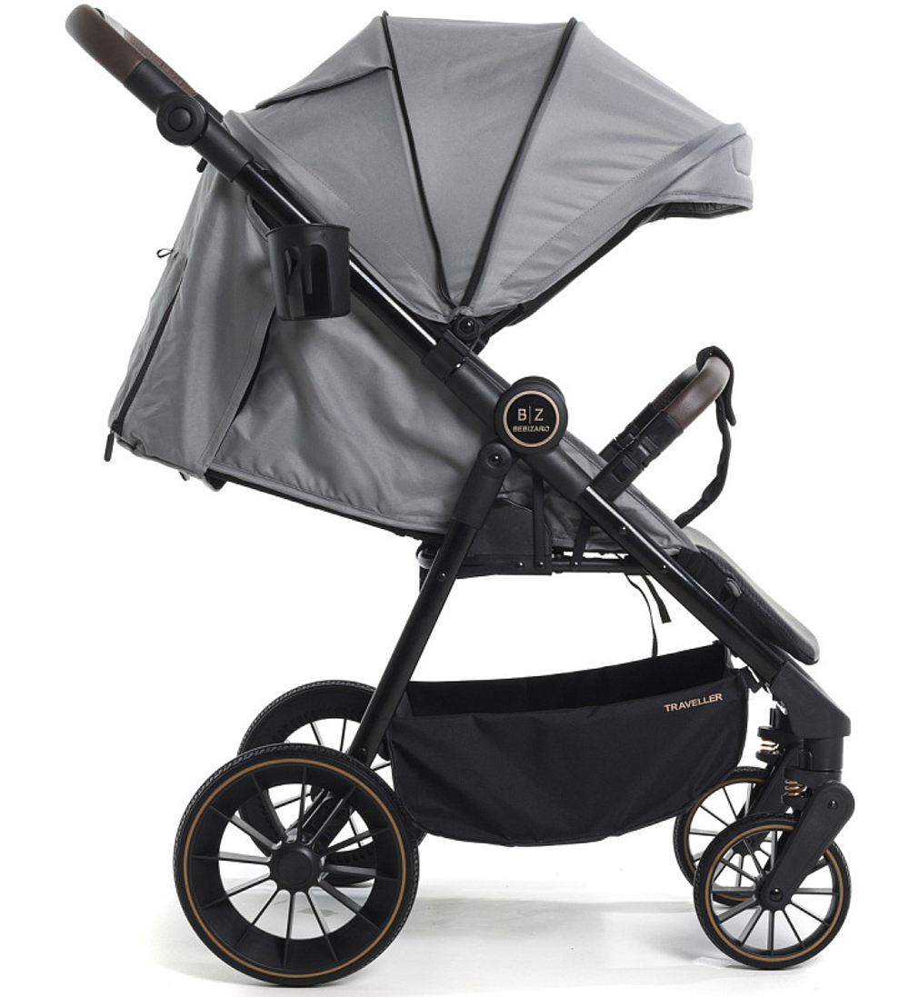 Прогулочная коляска Bebizaro Traveller BD211 (BZBE/03) Grey