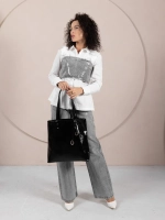 Сумка через плечо большая шоппер