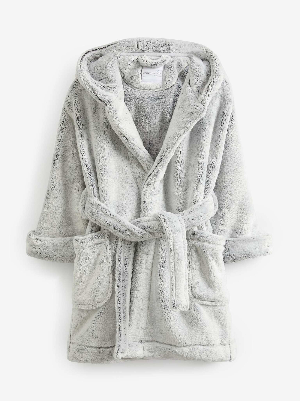 Халат для девочки Next 810-562, Светло-серый