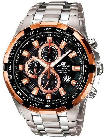 Мужские кварцевые наручные часы с хронографом Casio EF-539D-1A5