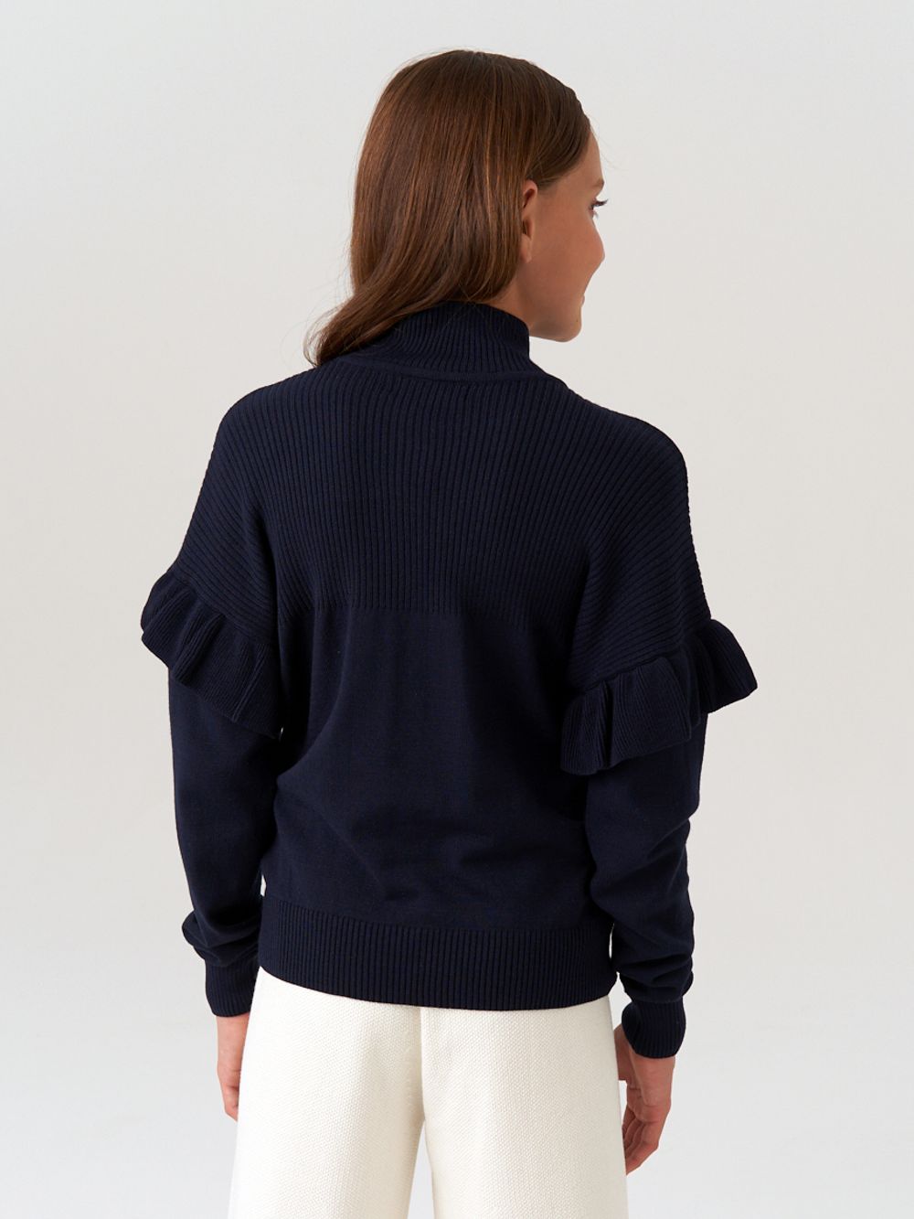 Джемпер для девочки AT244 синий