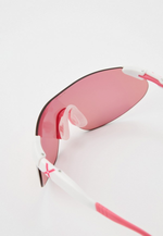 Спортивные очки с диоптриями HILX Domain Shiny White / Pink Lens