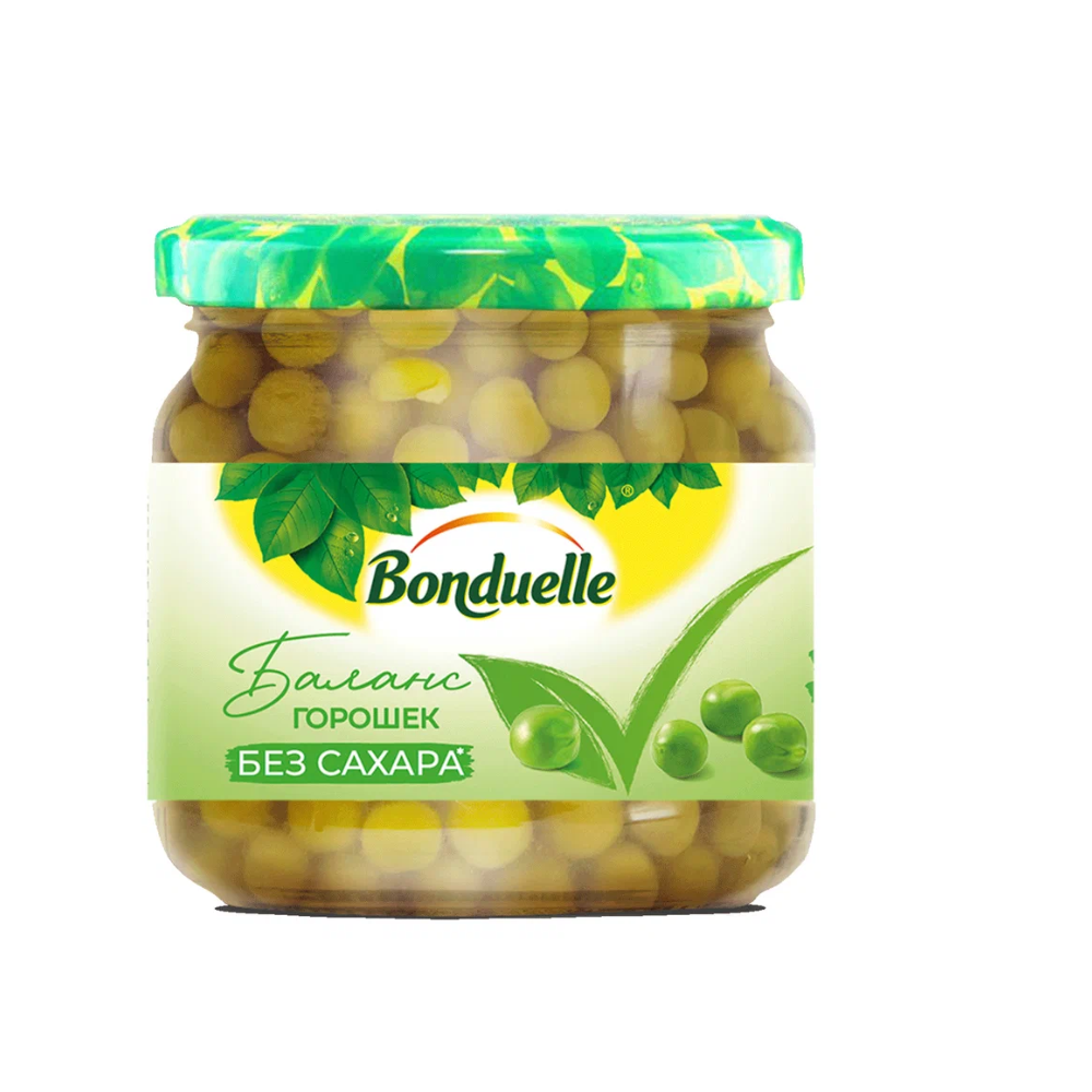Горошек баланс без сахара Bonduelle 350 мл