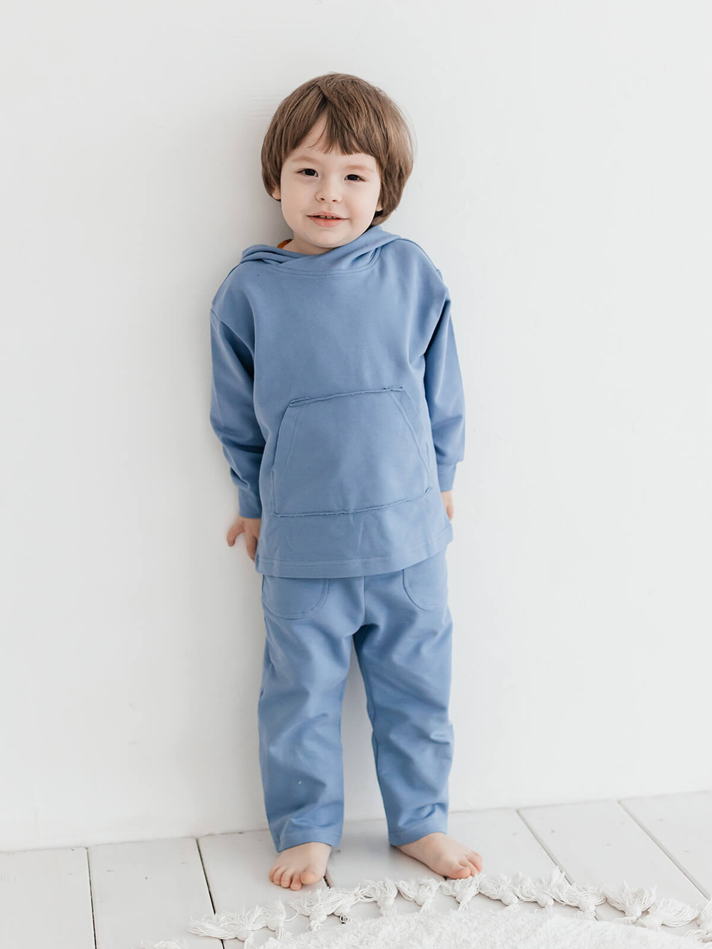 Брюки прямые Mjölk Blue Shadow