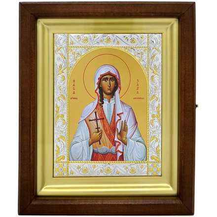 Святая Злата. Икона, писанная в монастыре.