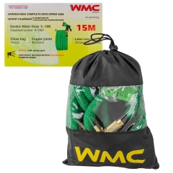 Шланг садовый в комплекте с пистолетом-распылителем 15м WMC TOOLS WMC-TG7106006-15M