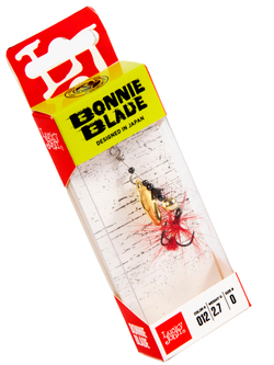 Блесна вращающаяся Lucky John BONNIE BLADE 0 02.7г 012 в блистере