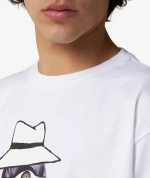 UNDERCOVER ФУТБОЛКА БЕЛАЯ С ПРИНТОМ