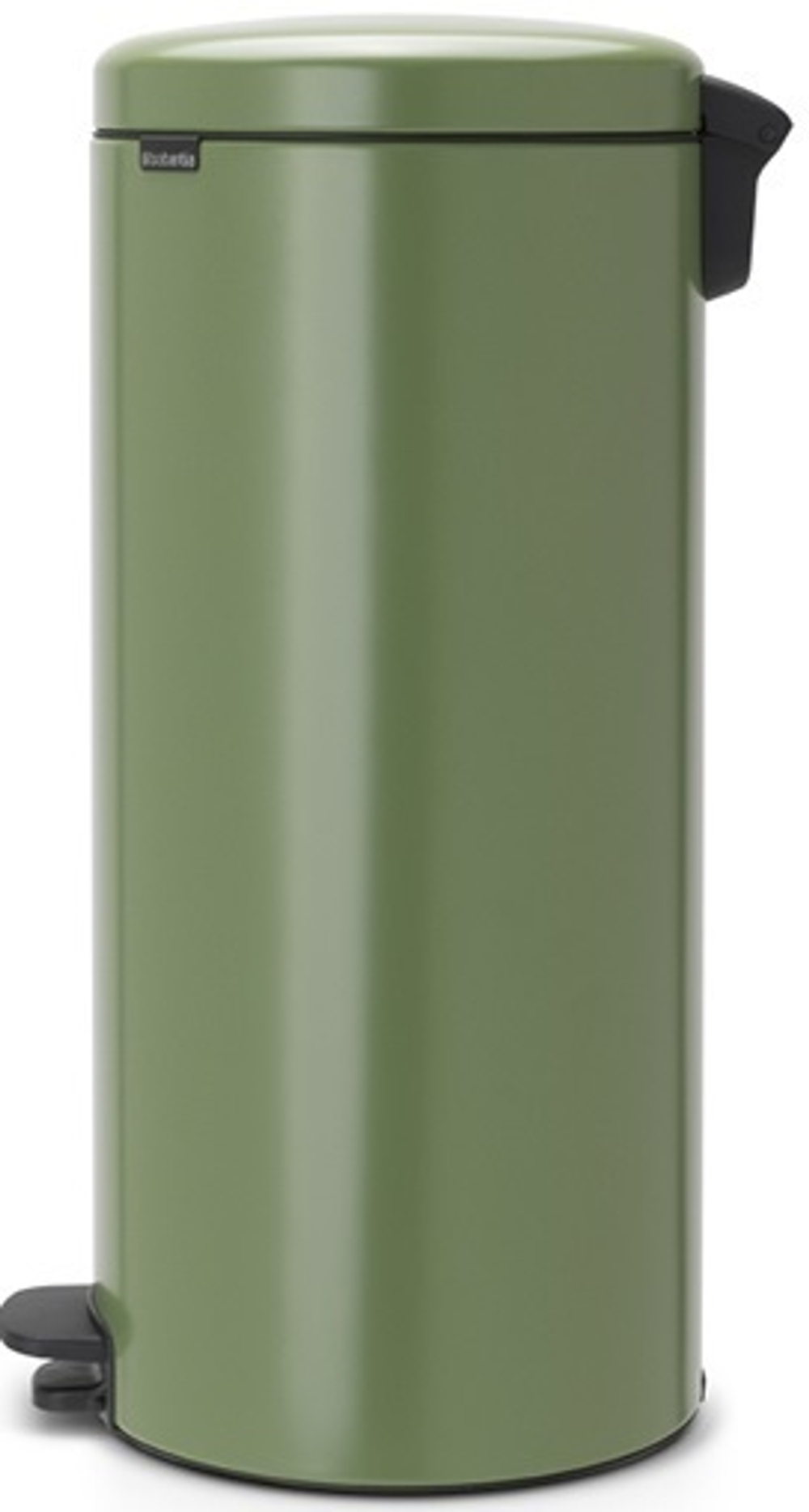 Ведро Brabantia NewIcon 30л зеленый мох сбоку