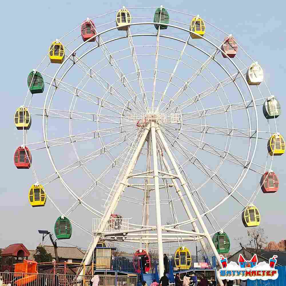 Гигантское колесо обозрения «Северное сияние» — 18 кабин, до 72 человека