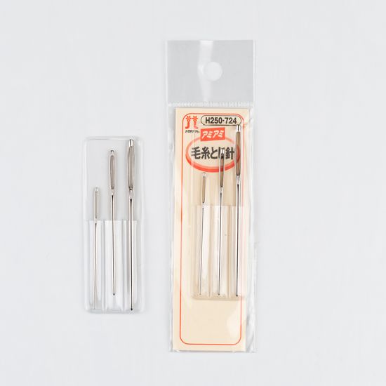 Набор игл Hamanaka 3 штуки (прямые)
