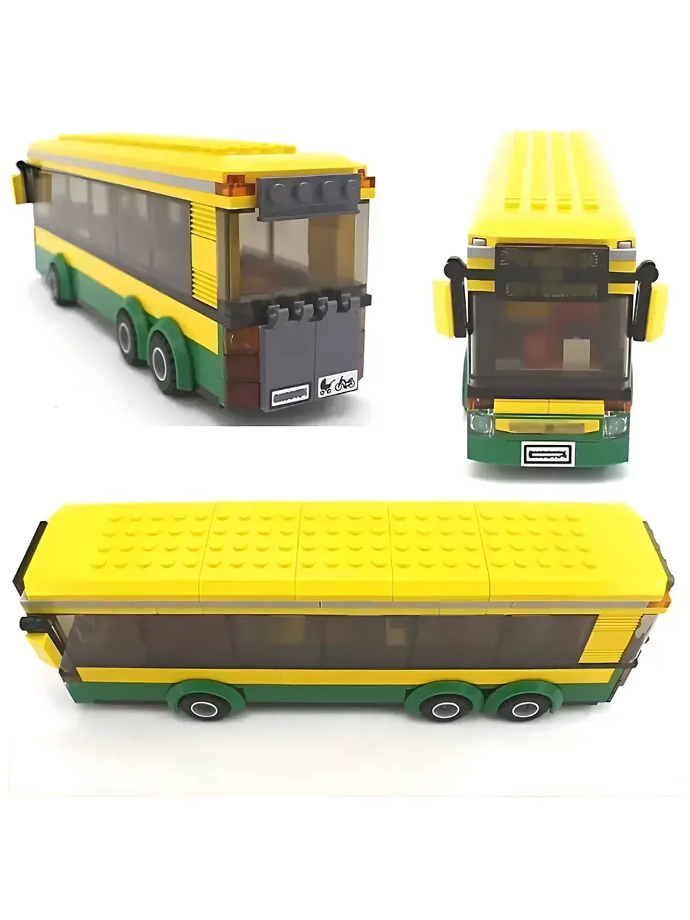 Конструктор Сити Автобусная остановка 377 деталей