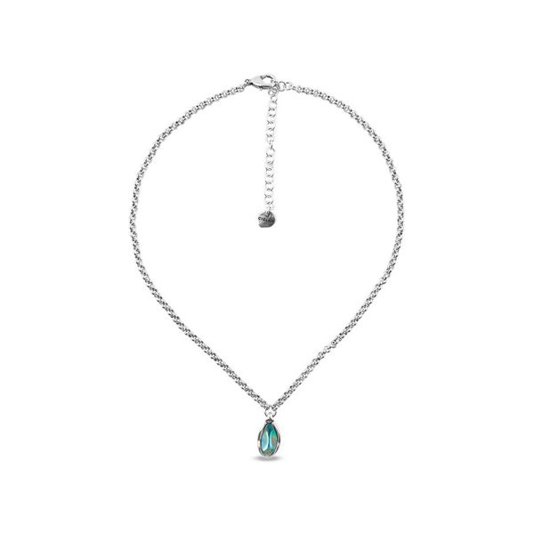 Колье Ciclon с муранским стеклом и серебряным покрытием B182856-12 BL/S