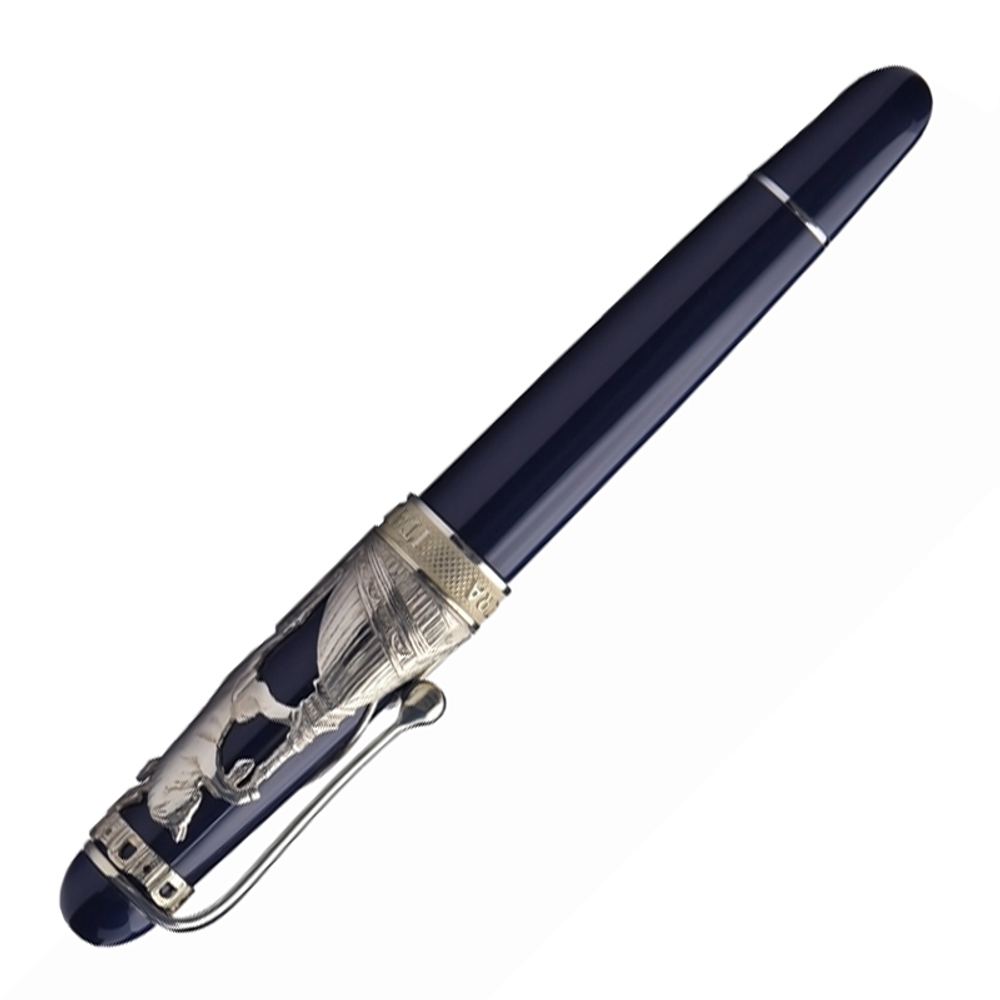 Ручка Роллер Aurora Torino blue CT, в подарочной коробке