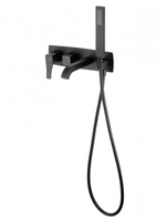 Смеситель для ванны встраиваемый WONZON & WOGHAND FLEX, Черный матовый (WW-88889072-MB)