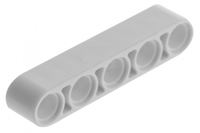 Lego 50шт Подъемник 1x5 толстый (белый) 32316 / 4249021