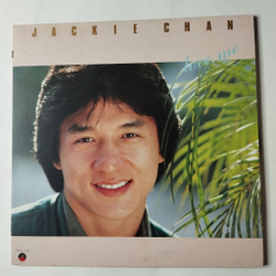 Винтажная виниловая пластинка LP Jackie Chan Love Me (Japan 1984) (No Obi) Hello Happy Song