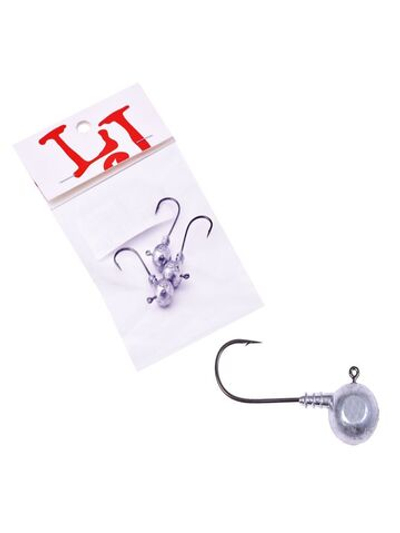 Джиг-головки Lucky John BALL 6.0г крючок BN 1/0 (3шт.в упк.)