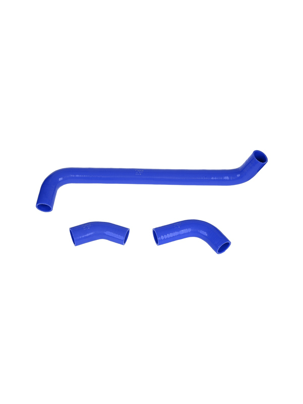 Патрубок радиатора охлаждения (к-т 4 шт.) (силикон) для ВАЗ 21213 GANZ GRF09090