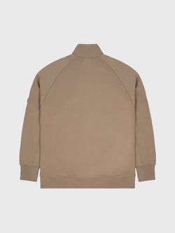 Свитшот на молнии C.P. Company Diagonal Raised Half Zip Beige