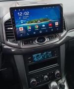 Магнитола для Chevrolet Captiva 2011-2015 (перенос БК вниз) - FarCar S500-TS10 монитор 10.36" QLED на Android 14, Быстрая, CarPlay, 4G SIM-слот