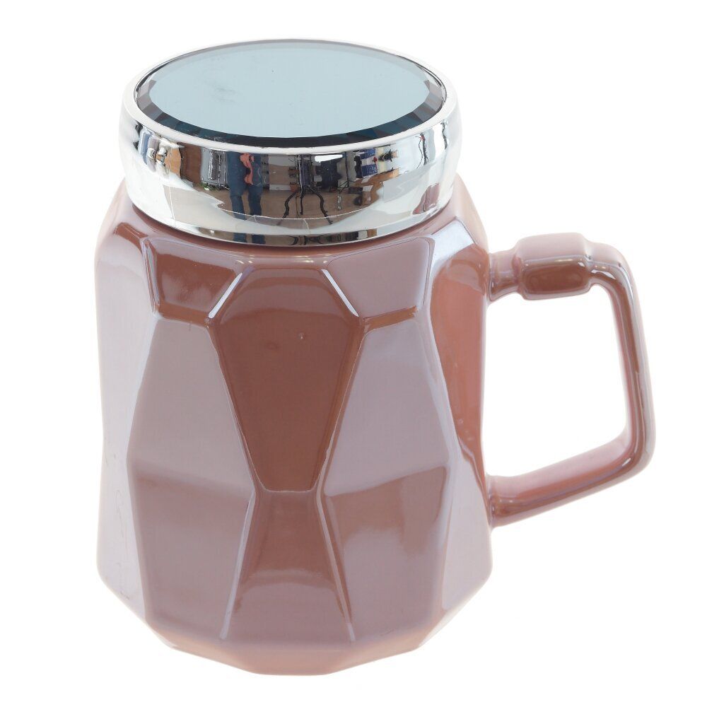 GAEM Кружка с крышкой, 550 мл, L13 W9 H13 см, 4в.