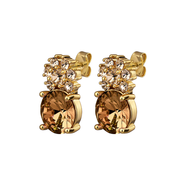 Серьги Dyrberg Kern BECKIA SG BROWN / GOLDEN 470097