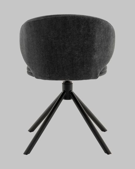 Стул Труфальд велюр темно-серый