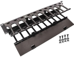Кабельный организатор  Lanmaster LAN-ORG-PF/S-2U