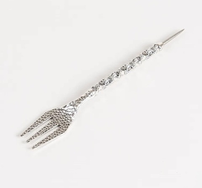 Шило-вилка Scull (серебро)